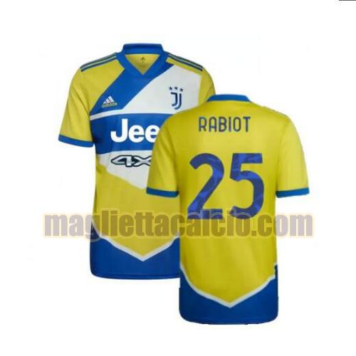 maglia rabiot 25 juventus uomo terza 2021-2022