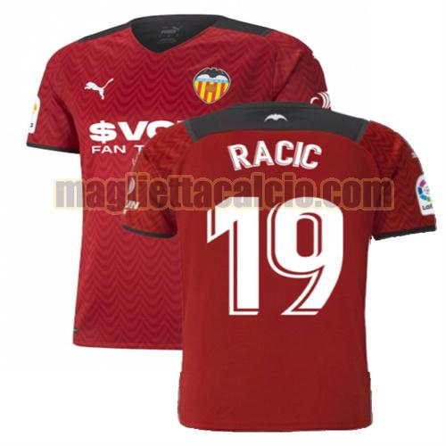 maglia racic 19 valencia uomo seconda 2021-2022