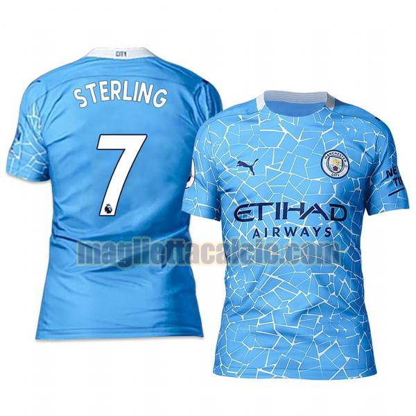 maglia raheem sterling 7 manchester city uomo prima 2020-2021