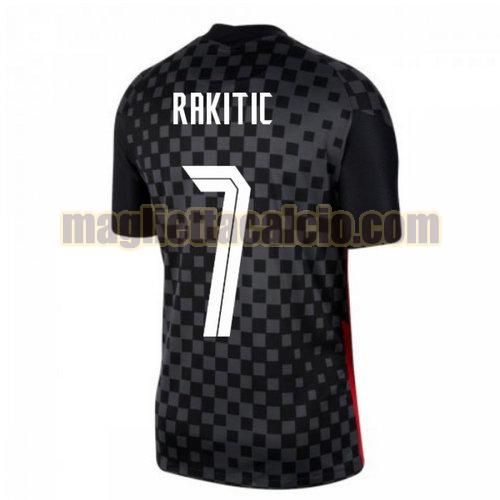 maglia rakitic 7 croazia uomo seconda 2020-2021