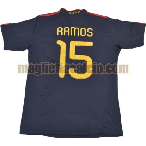 maglia ramos 15 spagna uomo seconda divisa 2010