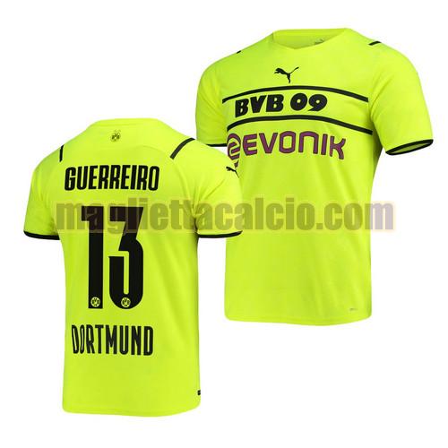 maglia raphael guerreiro 13 borussia dortmund uomo terza 2021-2022