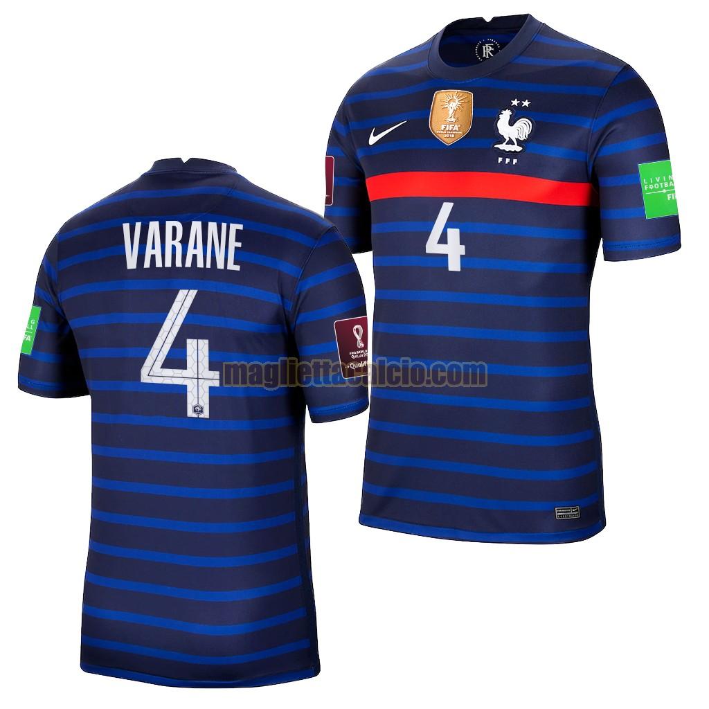 maglia raphael varane 4 francia uomo prima 2022