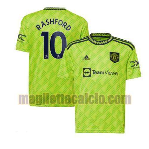 maglia rashford 10 manchester united uomo terza 2022-2023