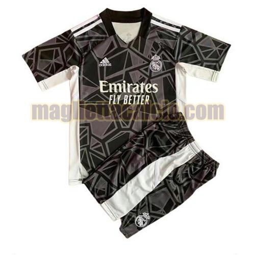 maglia real madrid bambino portiere 2022-2023
