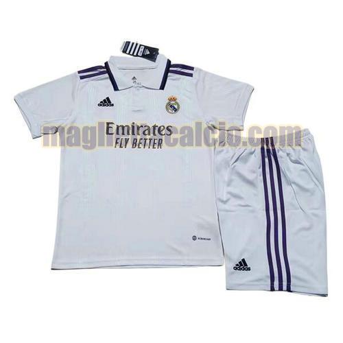 maglia real madrid bambino prima 2022-2023