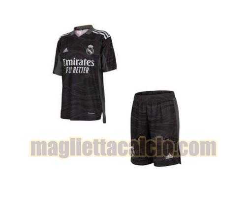 maglia real madrid bambino prima portiera 2021-2022