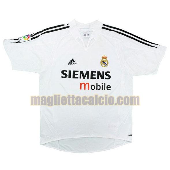 maglia real madrid bianca prima 2004-2005