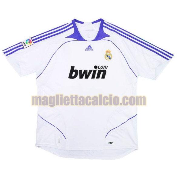 maglia real madrid bianca prima 2007-2008