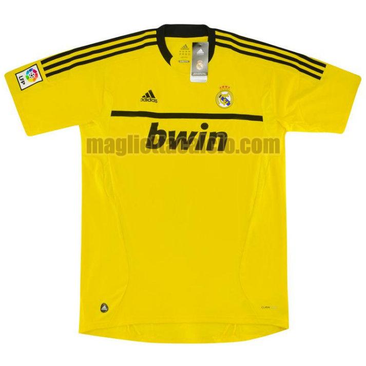 maglia real madrid giallo portiere 2011-2012