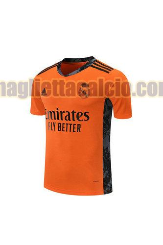 maglia real madrid uomo arancia portiere 2020-2021