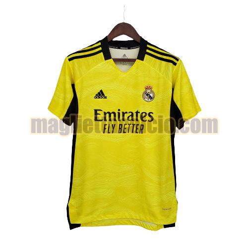 maglia real madrid uomo giallo portiere 2021-2022