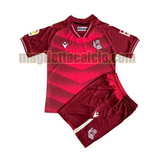 maglia real sociedad bambino seconda 2021-2022