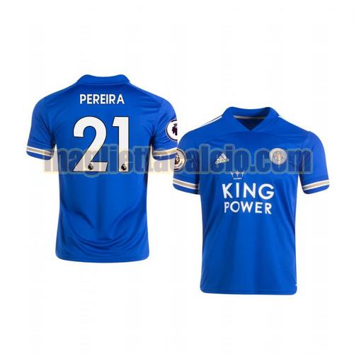 maglia ricardo pereira 21 leicester city uomo prima 2020-2021