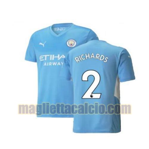 maglia richards 2 manchester city uomo prima 2021-2022
