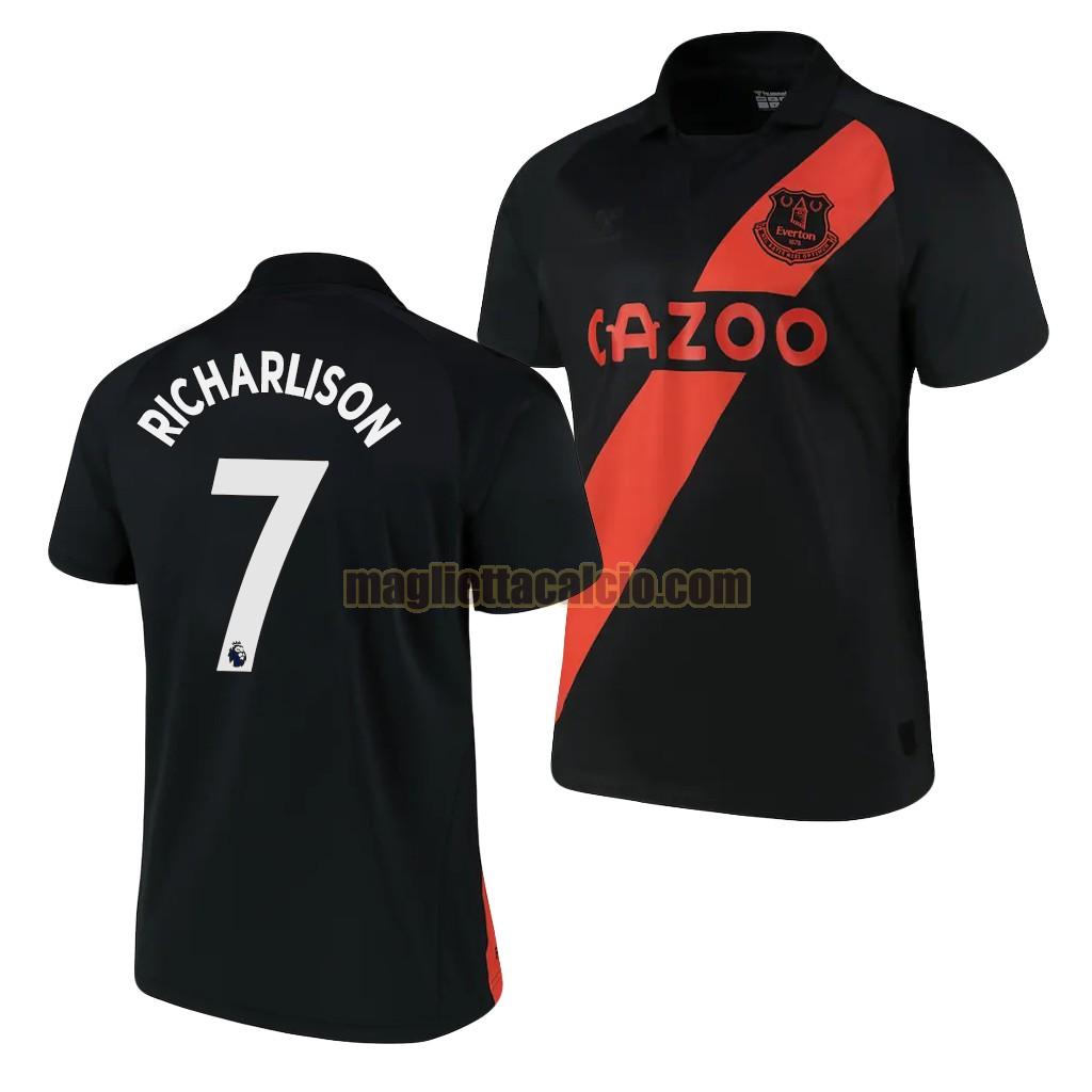 maglia richarlison 7 everton uomo seconda 2021-2022