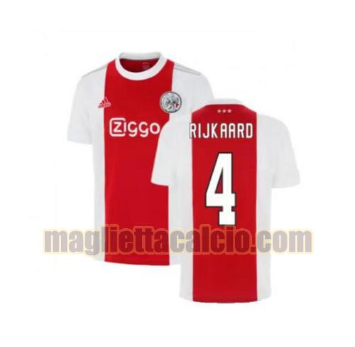 maglia rijkaard 4 ajax uomo prima 2021-2022