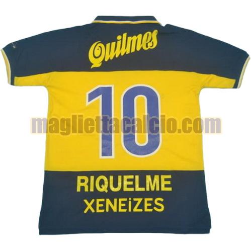 maglia riquelme 10 boca juniors uomo prima divisa 1999