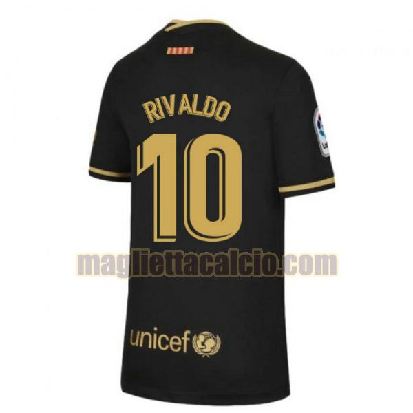 maglia rivaldo 10 barcellona uomo seconda 2020-2021