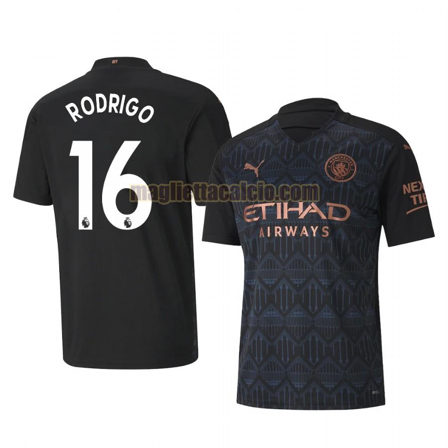 maglia rodrigo 16 manchester city uomo seconda 2020-2021