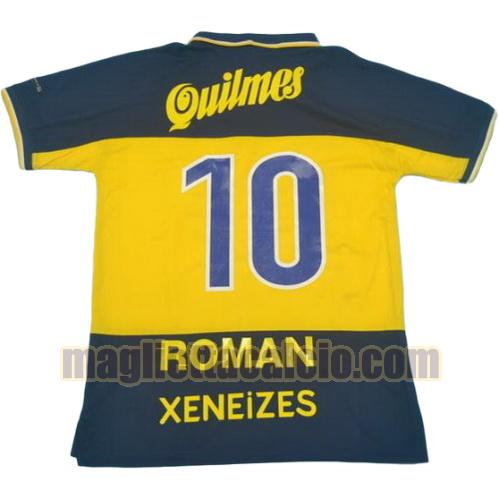 maglia roman 10 boca juniors uomo prima divisa 1999