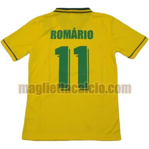 maglia romario 11 brasile uomo prima divisa coppa del mondo 1994