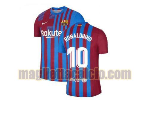 maglia ronaldinho 10 barcellona uomo prima 2021-2022