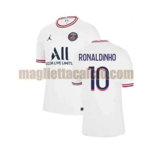 maglia ronaldinho 10 paris saint germain uomo 4th 2021-2022
