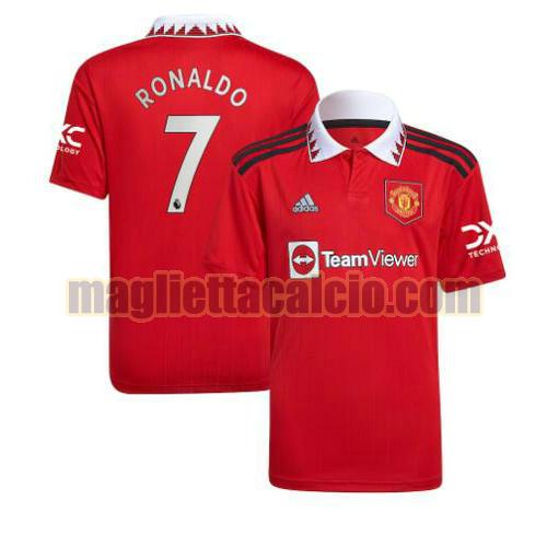 maglia ronaldo 7 manchester united uomo prima 2022-2023