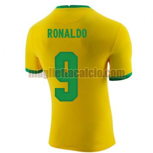 maglia ronaldo 9 brasile uomo prima 2020-2021