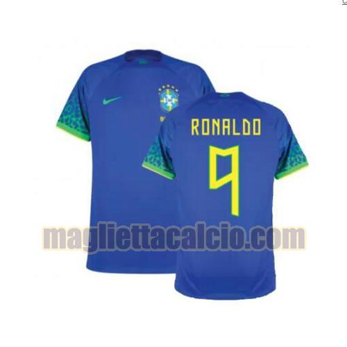 maglia ronaldo 9 brasile uomo seconda 2022
