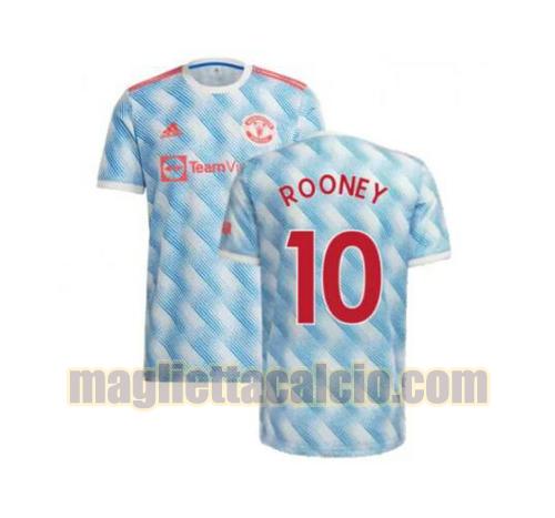 maglia rooney 10 manchester united uomo seconda 2021-2022