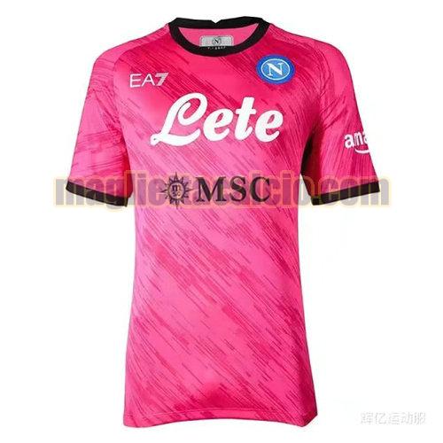 maglia rosa napoli uomo portiere 2022-2023