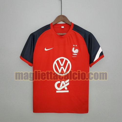 maglia rosso francia uomo formazione 2021-2022