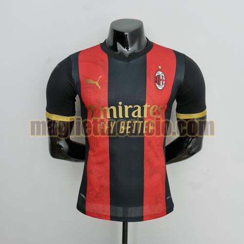 maglia rosso nero ac milan uomo edizione speciale 2022-2023