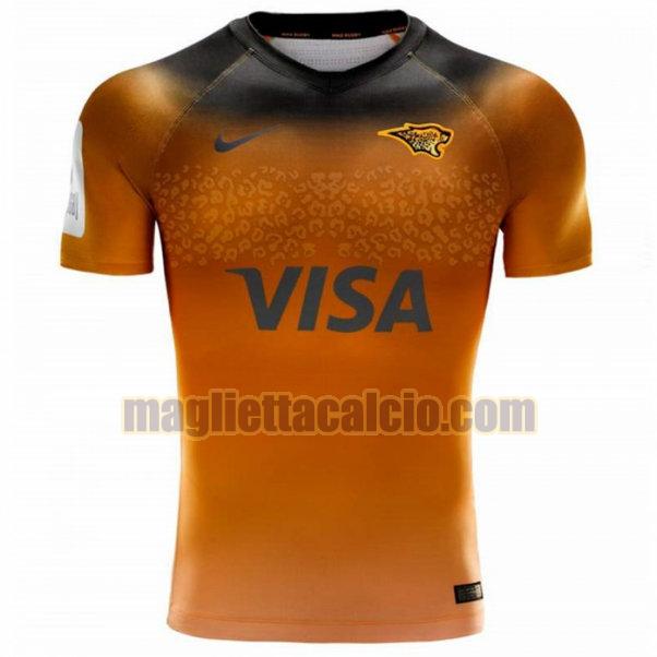 maglia rugby calcio arancia jaguares uomo seconda 2019