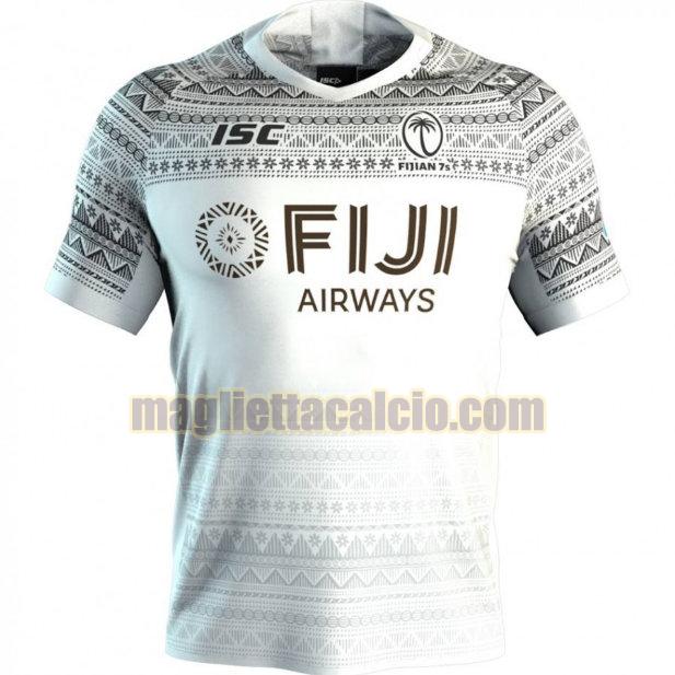 maglia rugby calcio bianca fiji uomo 7s prima 2020