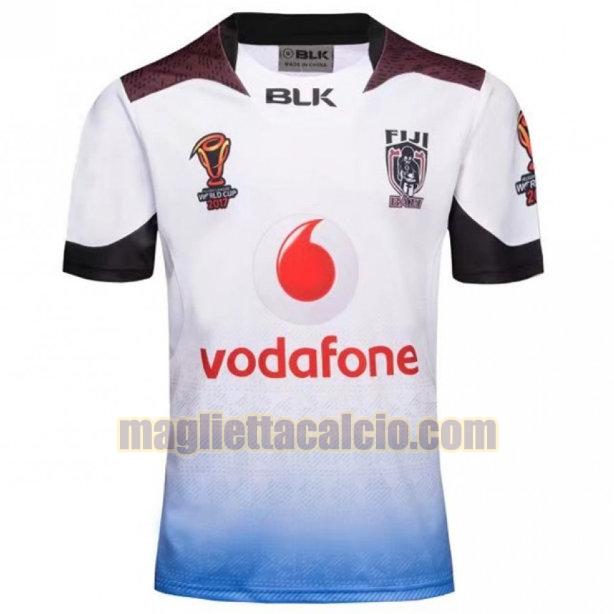 maglia rugby calcio bianca fiji uomo prima 2017