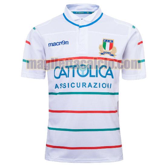 maglia rugby calcio bianca italy uomo seconda 2019-2020