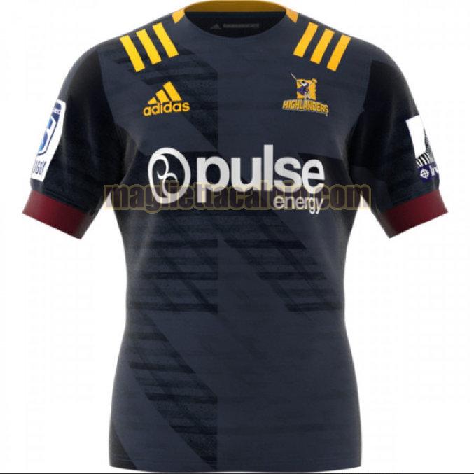 maglia rugby calcio blu highlanders uomo prima 2020