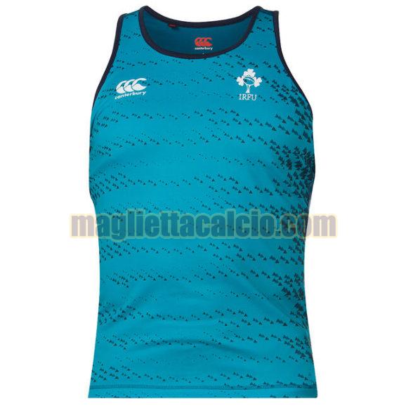 maglia rugby calcio blu ireland uomo formazione 2018-2019