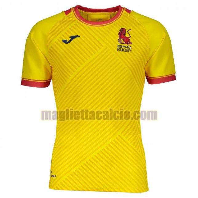 maglia rugby calcio giallo spain uomo seconda 2021