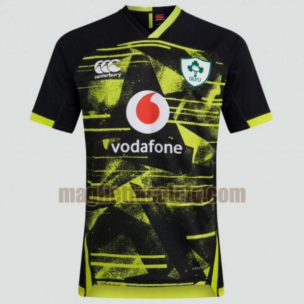 maglia rugby calcio nero ireland uomo seconda 2020-2021
