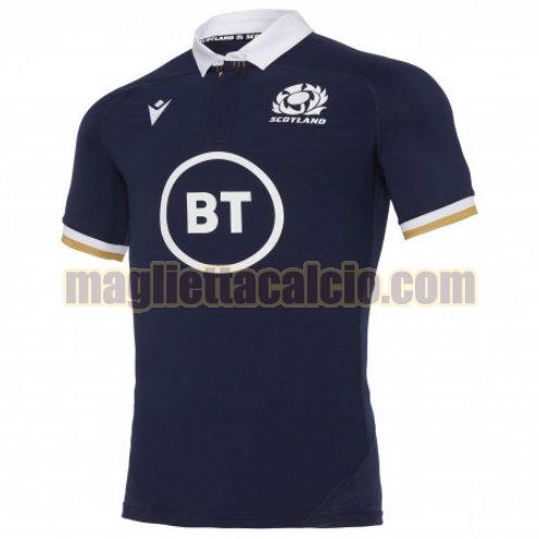 maglia rugby calcio nero scotland uomo prima 2021