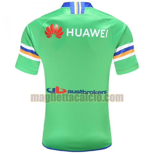  maglia rugby calcio verde canberra raiders uomo heritage 2021