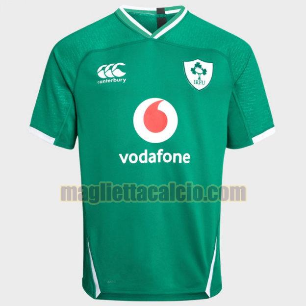 maglia rugby calcio verde ireland uomo prima 2019-2020