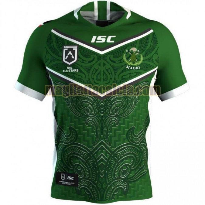 maglia rugby calcio verde maori all stars uomo formazione 2020