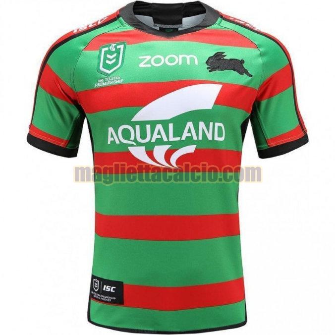 maglia rugby calcio verde south sydney rabbitohs uomo prima 2020