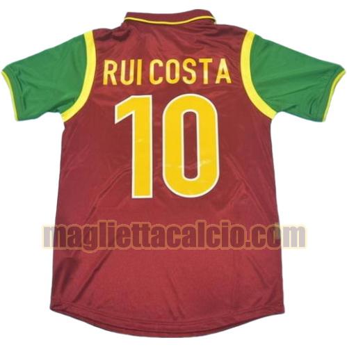 maglia rui costa 10 portogallo uomo prima divisa coppa del mondo 1998