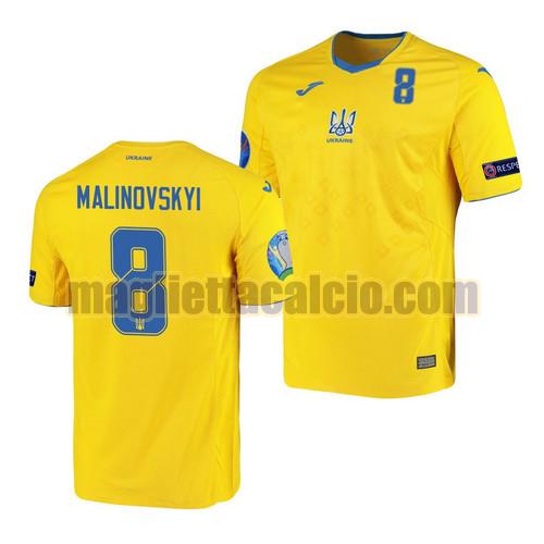 maglia ruslan malinovskyi 8 ukraine uomo prima 2021